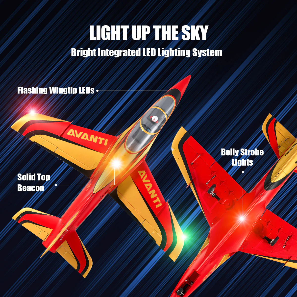 90mm Avanti PNP EDF Jet — 18th Anniversary Edition