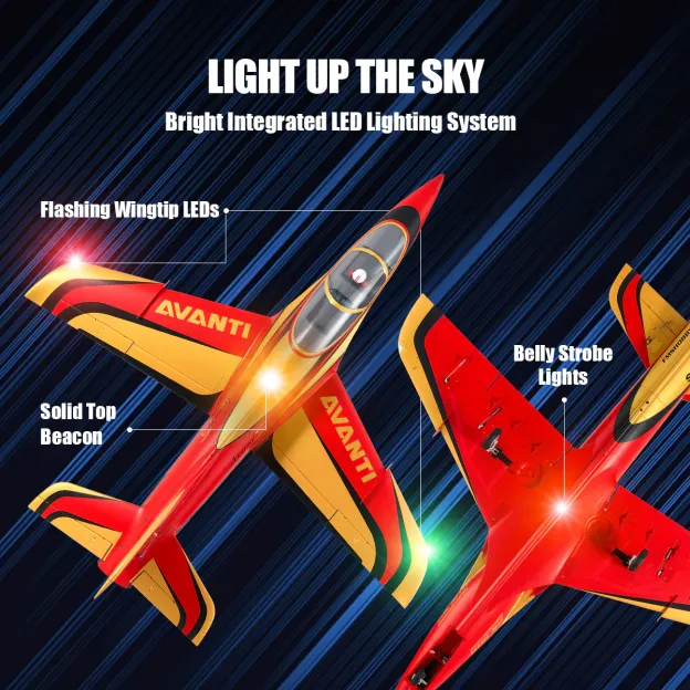 90mm Avanti PNP EDF Jet — 18th Anniversary Edition