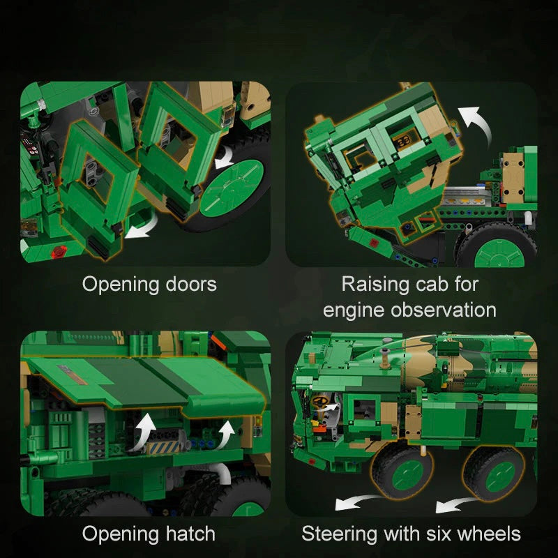 Anti-Ship Ballistic Missile Launcher Truck | 6352pcs