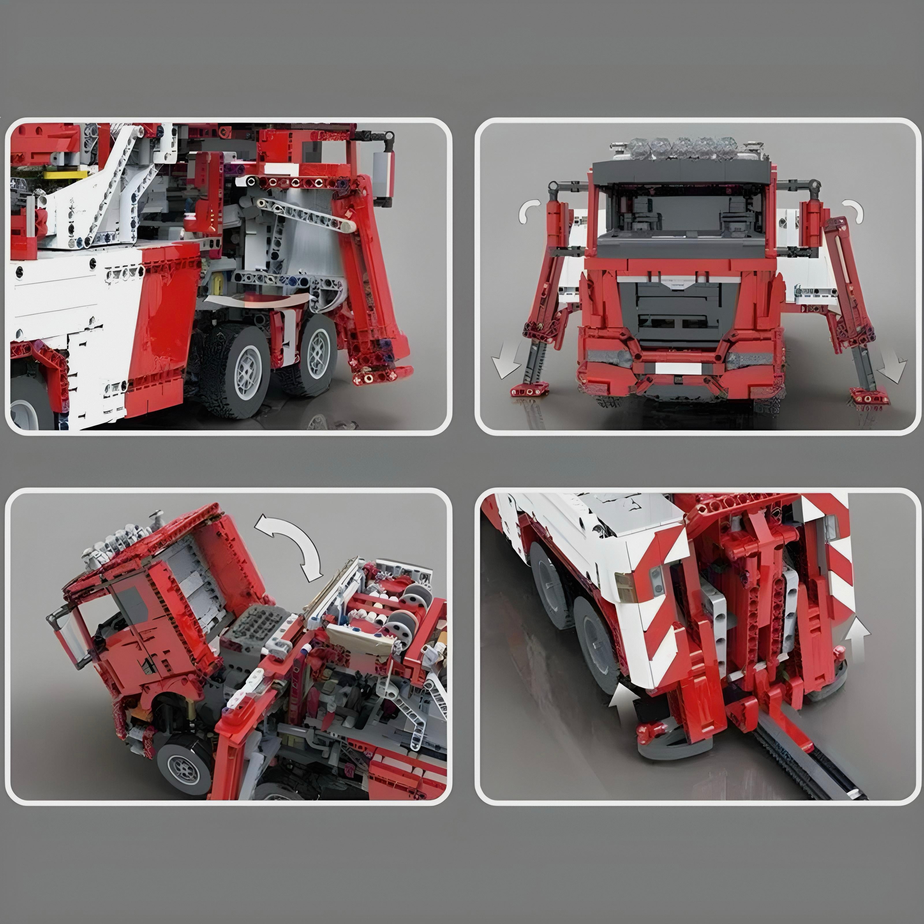 Remote Controlled Fire & Rescue Truck | 4419pcs