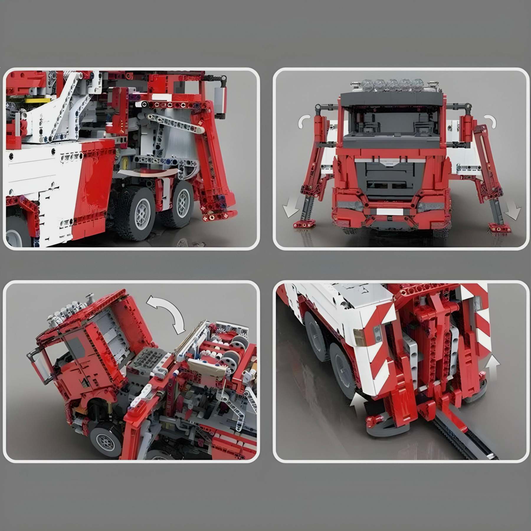 Remote Controlled Fire & Rescue Truck | 4419pcs