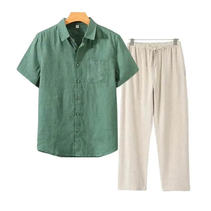 Torino Linen Combo (Short Sleeve)