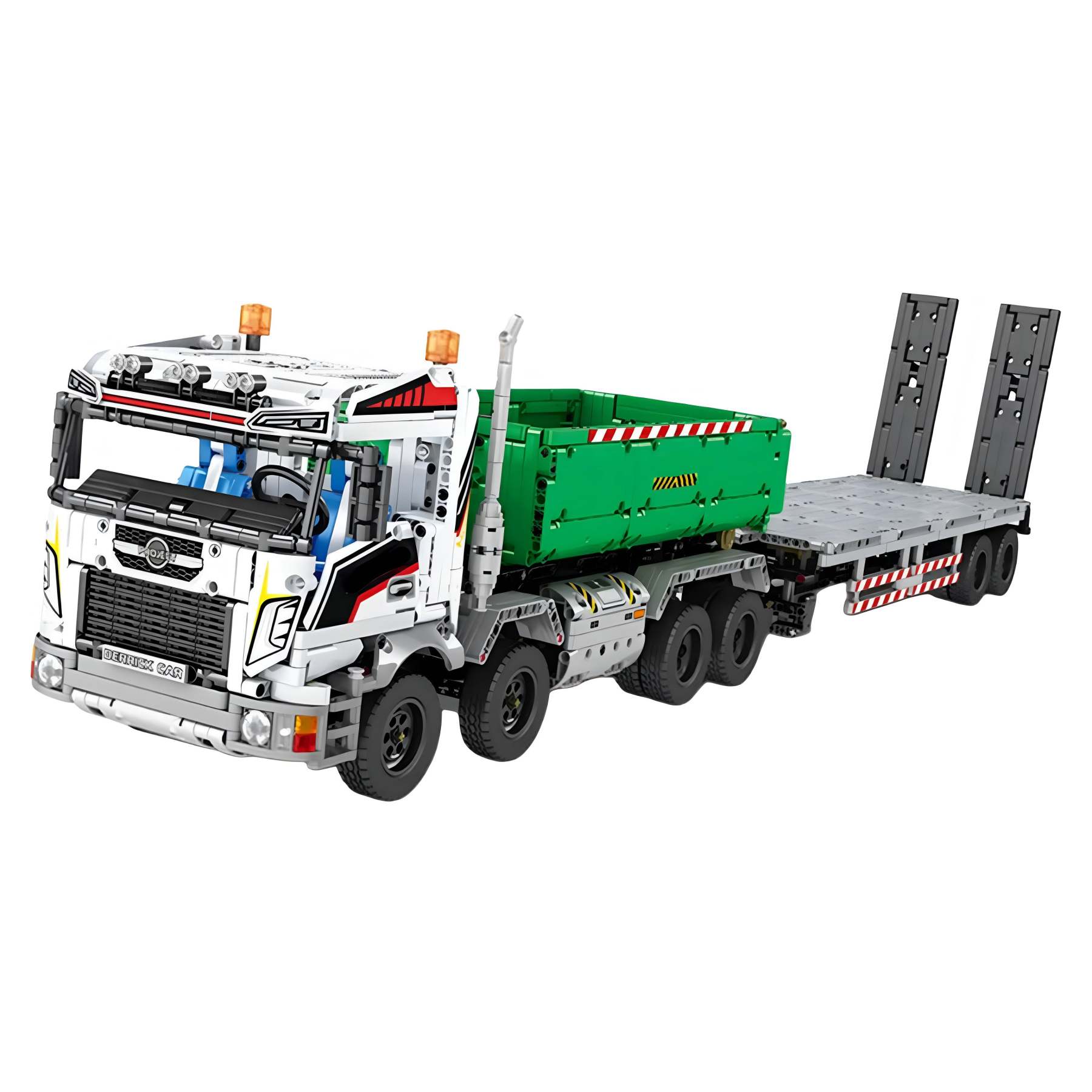 Remote Controlled Skip & Tow Truck | 2950pcs