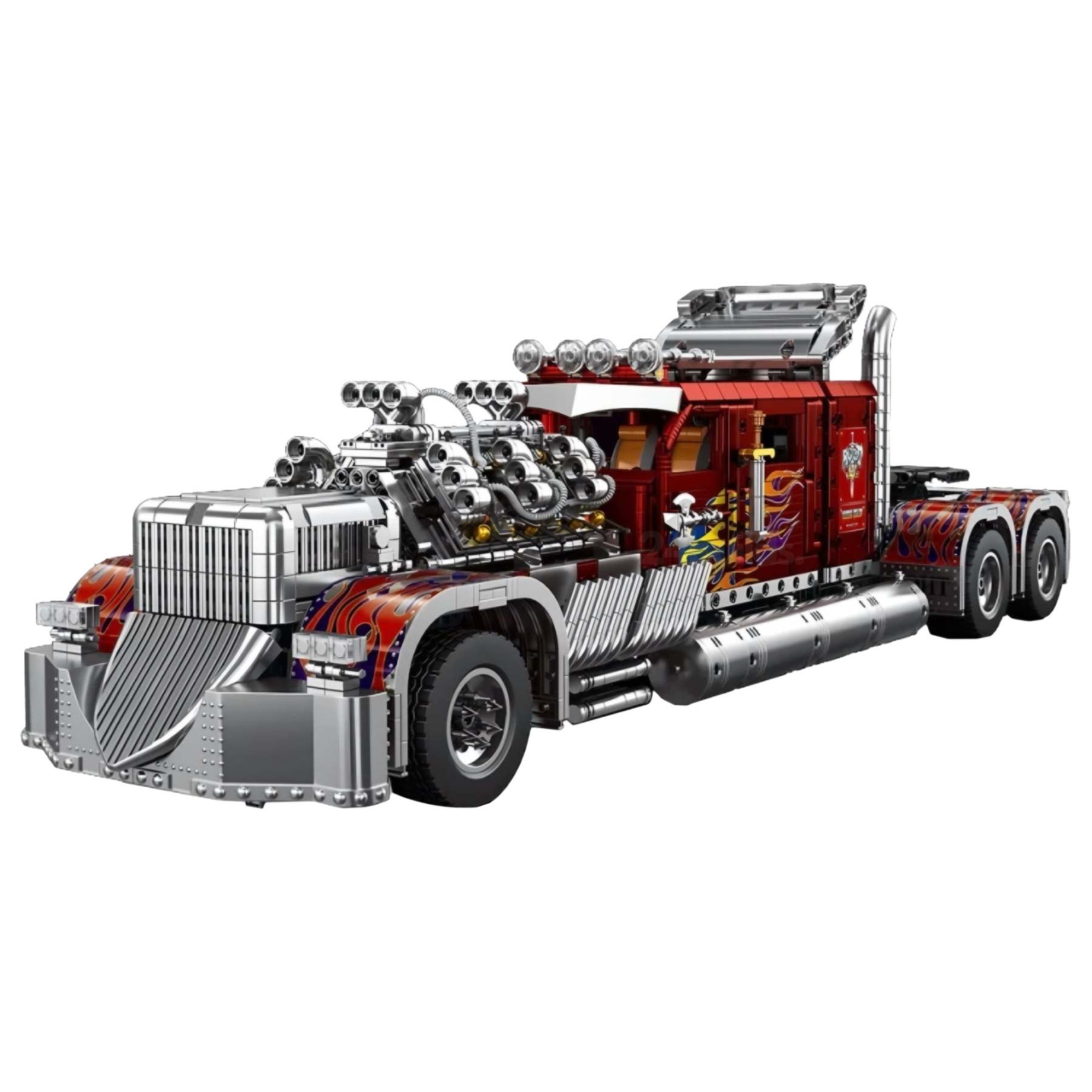 The Ultimate V24 Custom Truck | 3486pcs