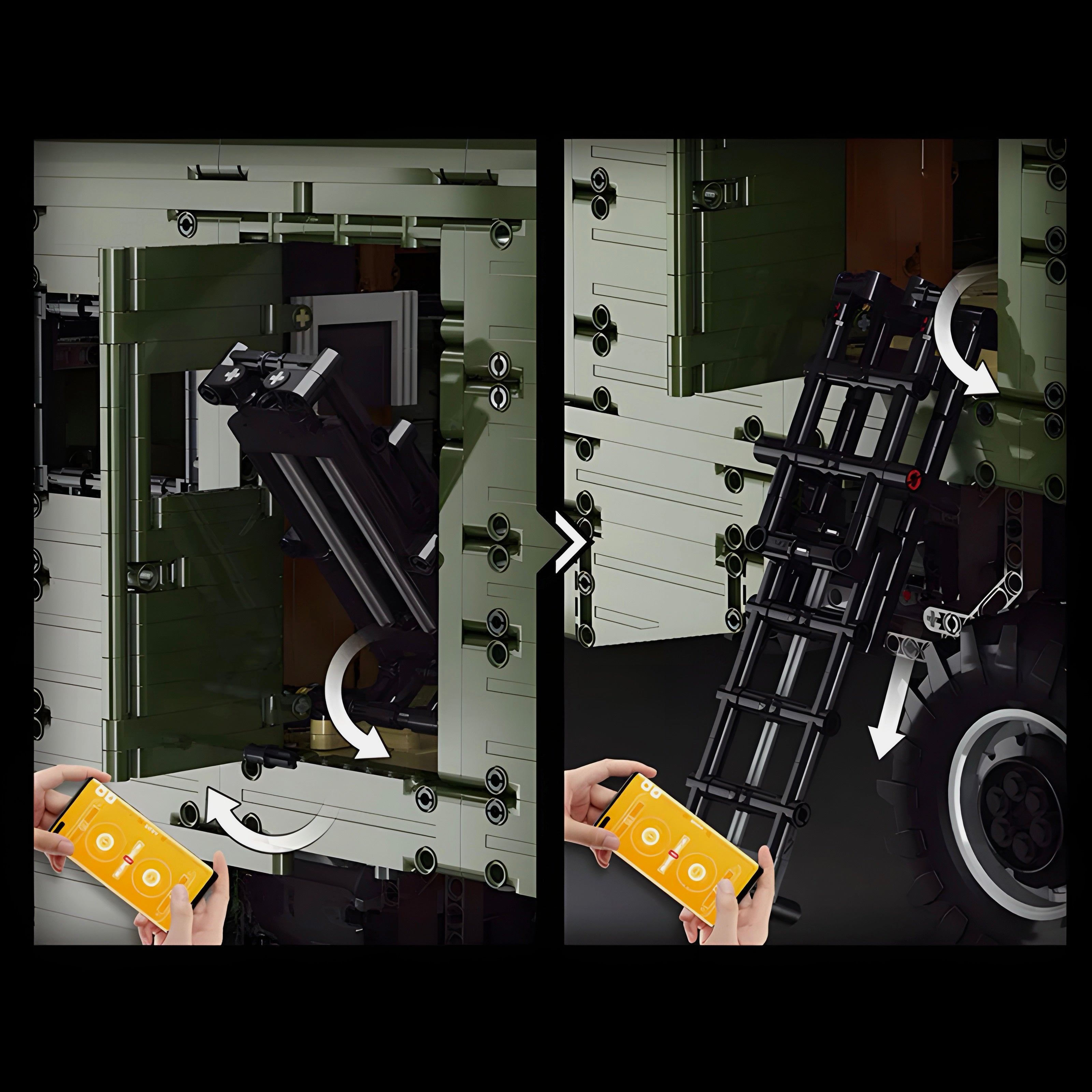 Remote Controlled 6 Wheeled Unimog | 6690pcs