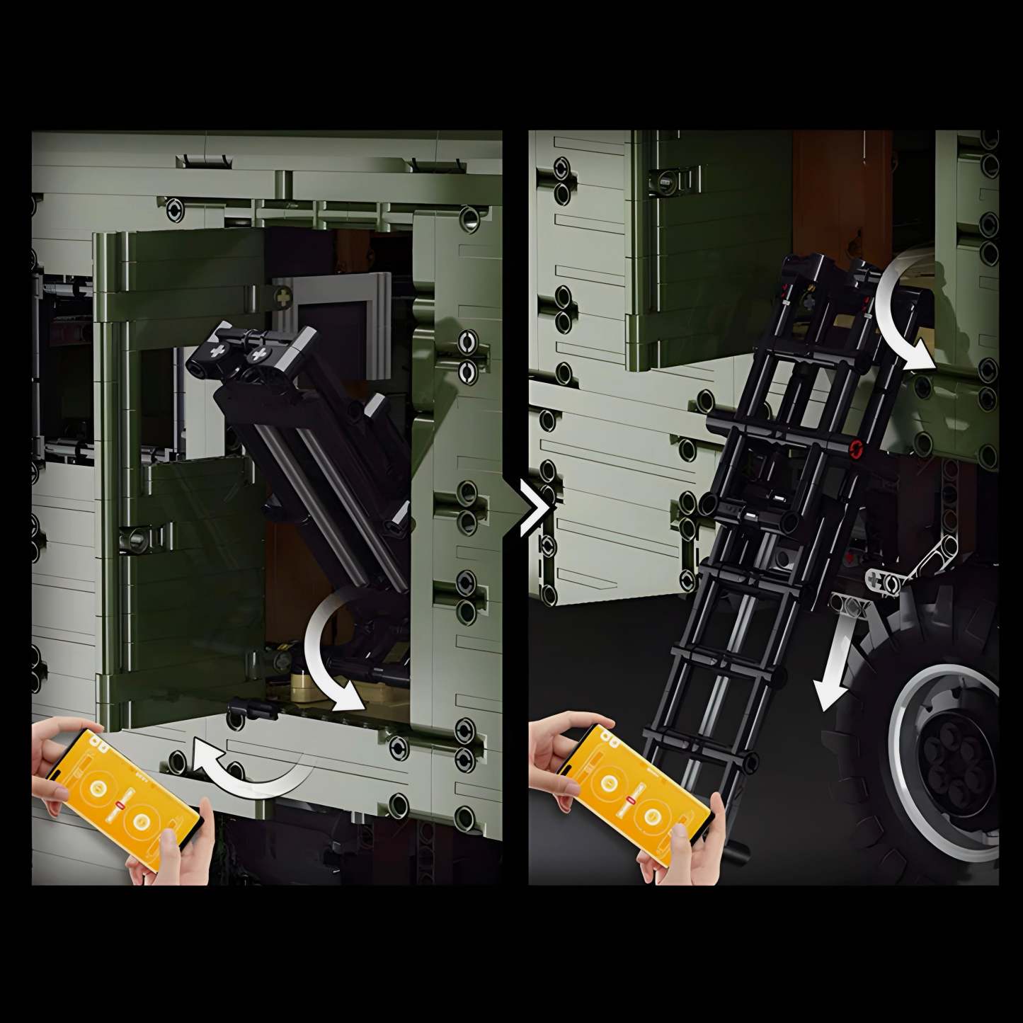 Remote Controlled 6 Wheeled Unimog | 6690pcs