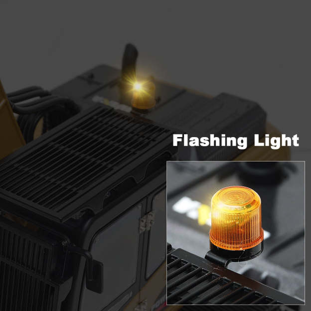 Huna 1580 1:14 All Metal Remote Control Excavator V5 (2026 Model)