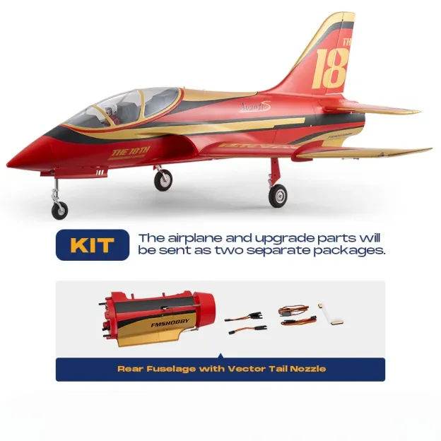 90mm Avanti PNP EDF Jet — 18th Anniversary Edition