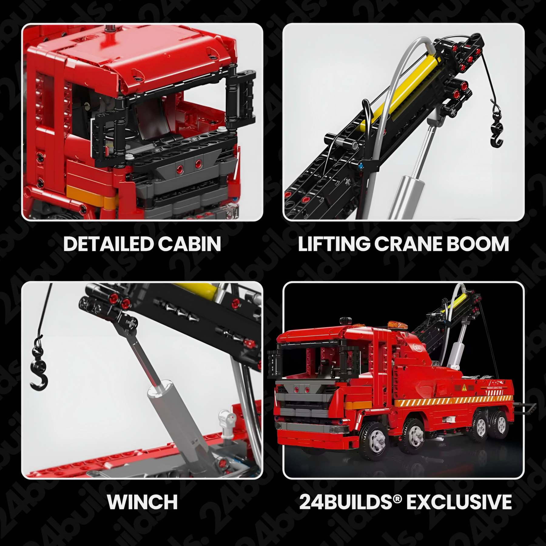 Pneumatic European Tow Truck | 1654pcs