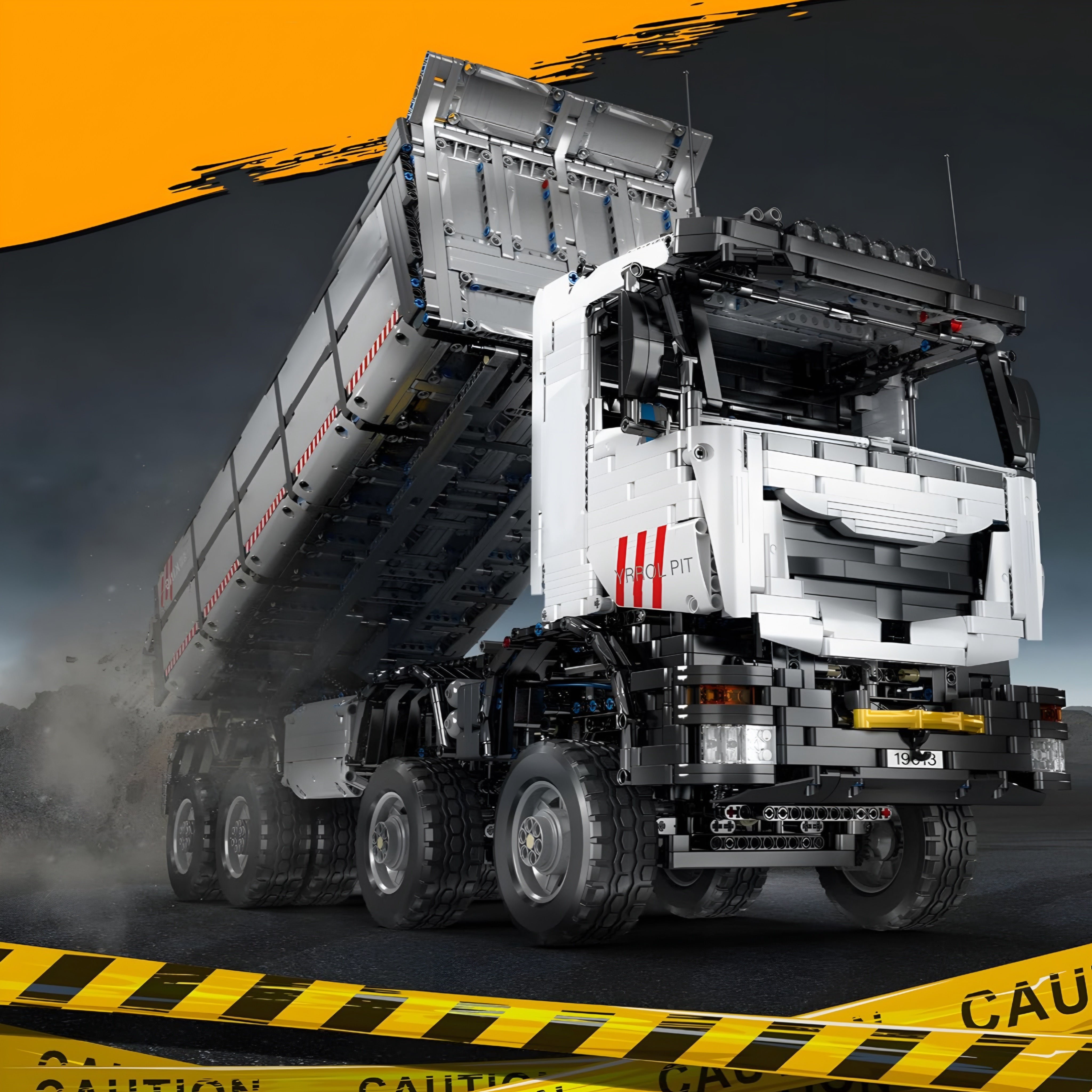 The Ultimate Pneumatic Dump Truck | 5768pcs