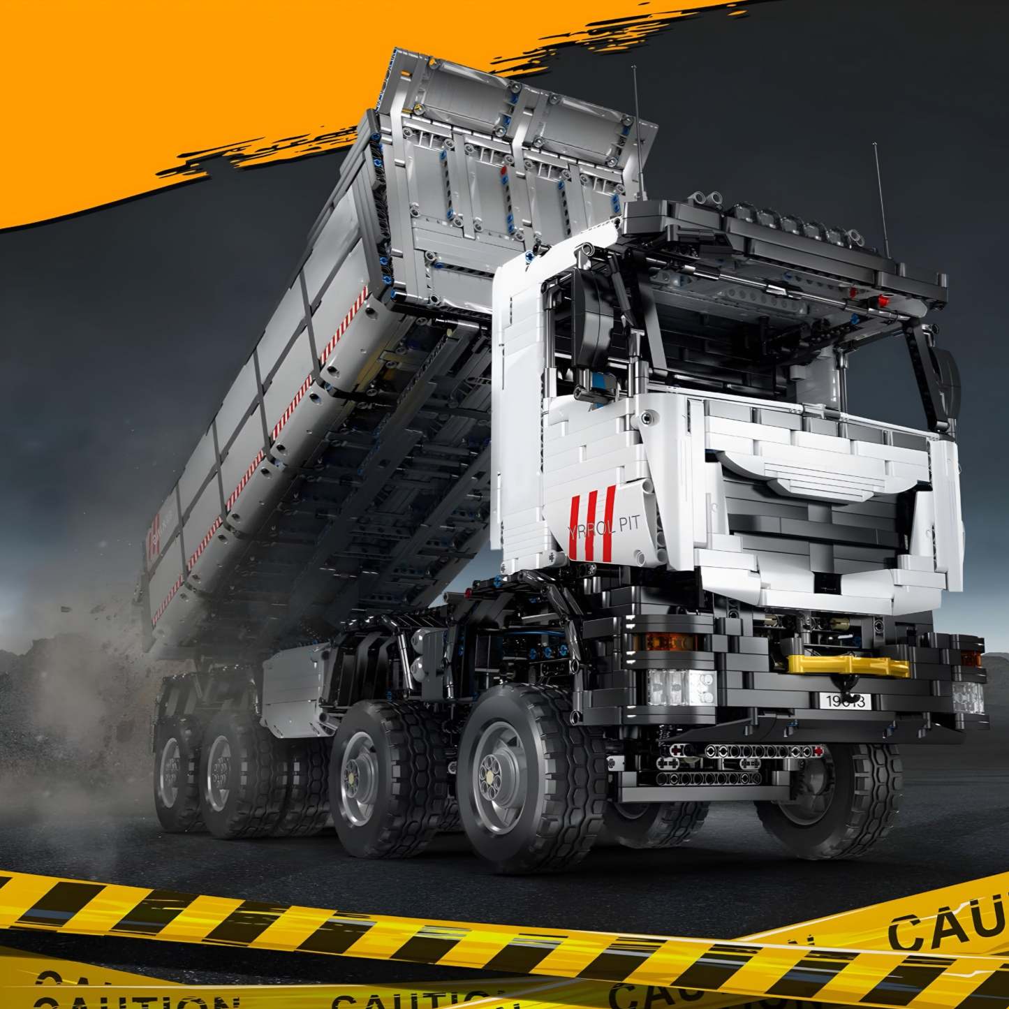 The Ultimate Pneumatic Dump Truck | 5768pcs