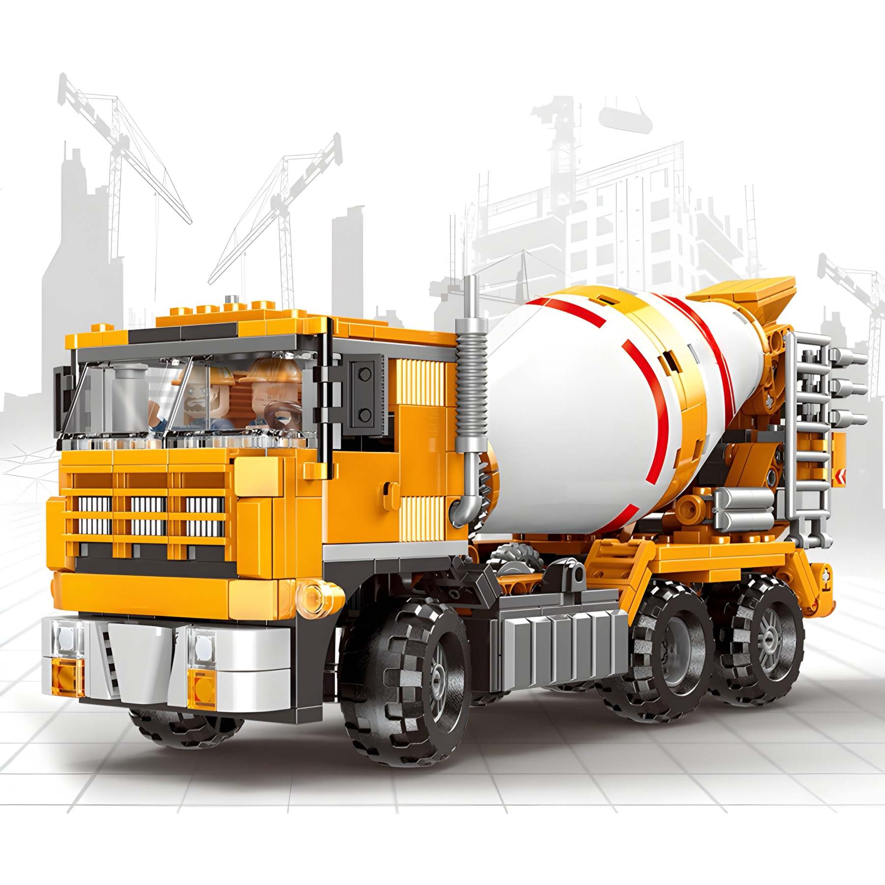 Cement Mixer Truck | 656pcs
