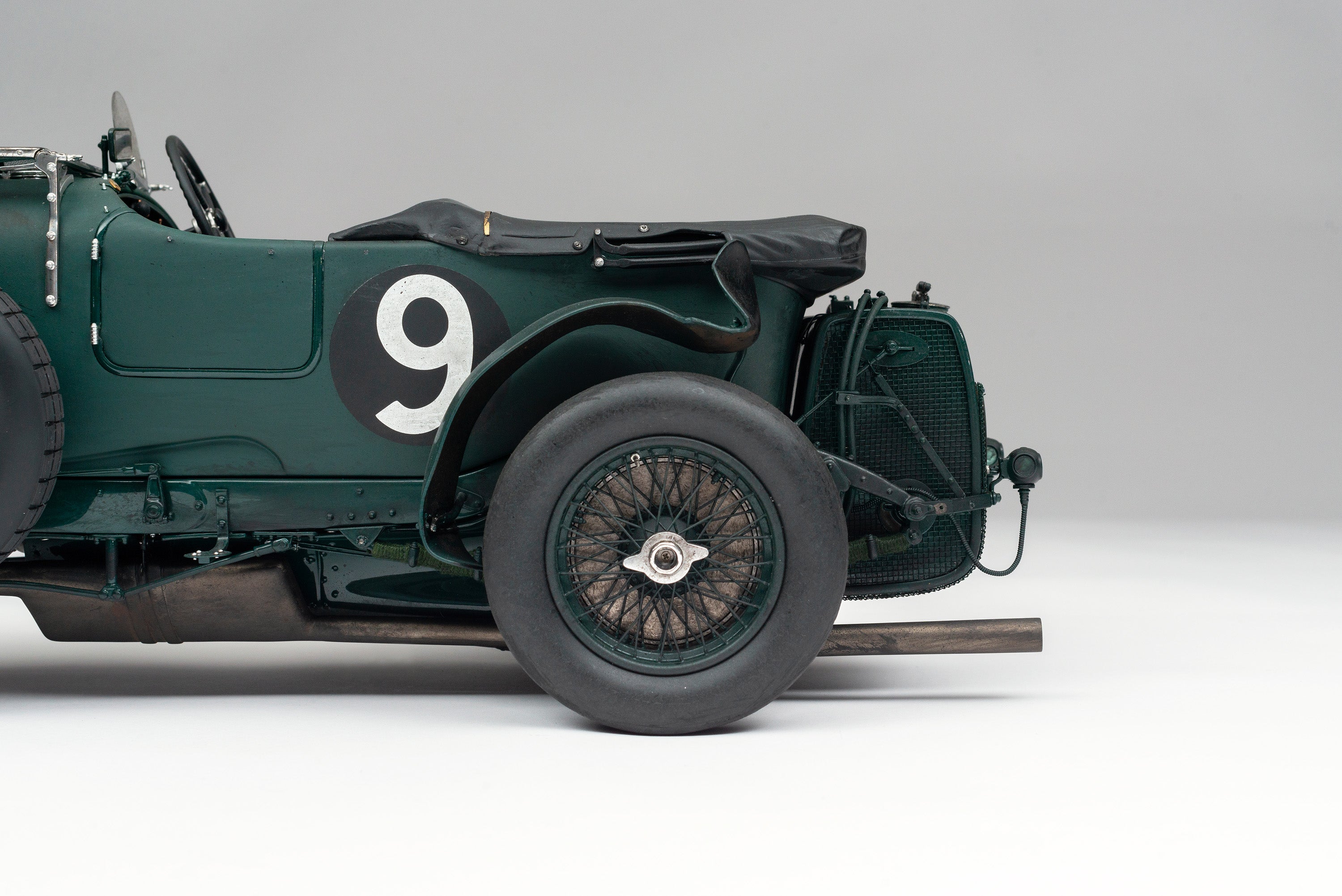"1929 Bentley Blower" - 1930 Le Mans - Birkin & Chassagne - Race Weathered