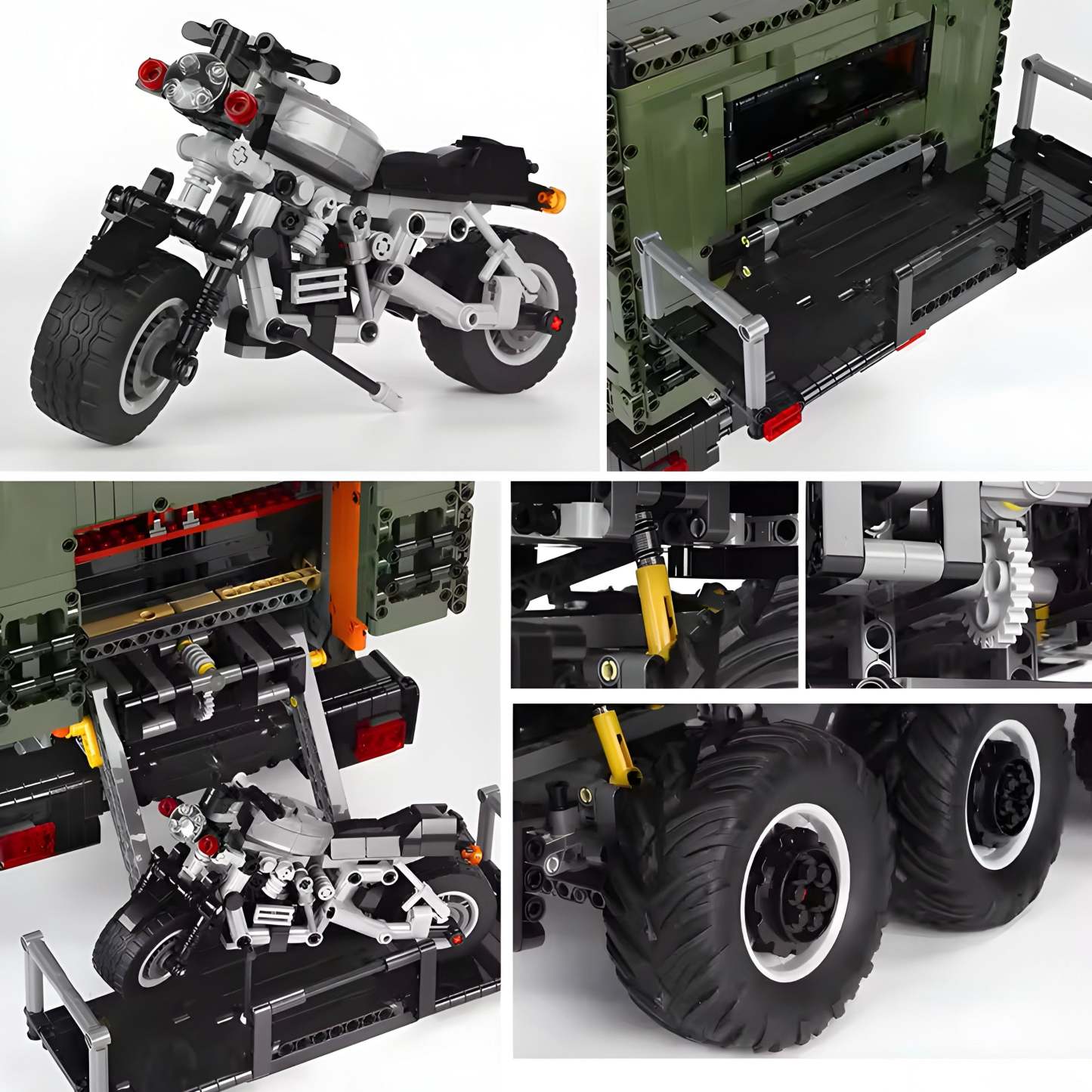 Remote Controlled 6 Wheeled Unimog | 6690pcs