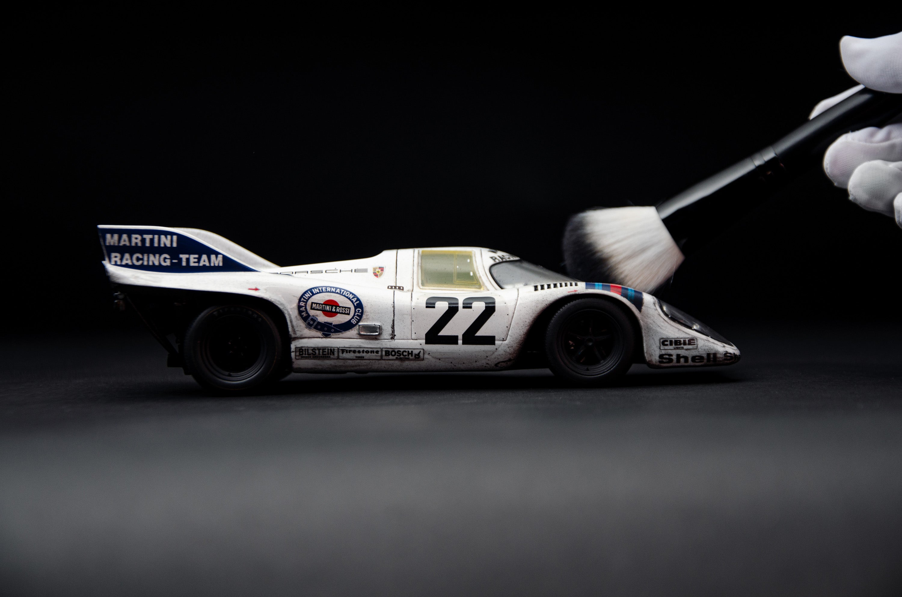 Porsche 917 KH - 1971 Le Mans Winner - Martini Livery - Race Weathered