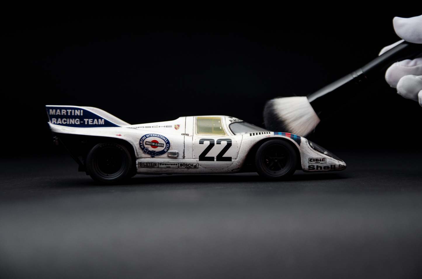 Porsche 917 KH - 1971 Le Mans Winner - Martini Livery - Race Weathered
