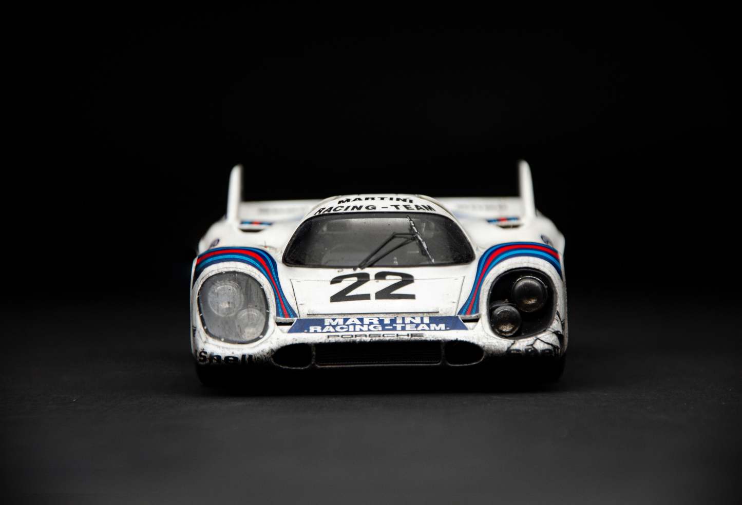 Porsche 917 KH - 1971 Le Mans Winner - Martini Livery - Race Weathered