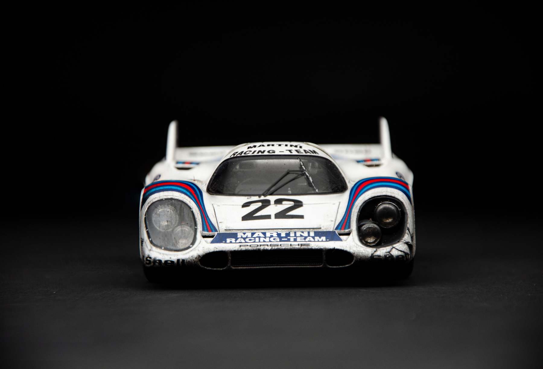 Porsche 917 KH - 1971 Le Mans Winner - Martini Livery - Race Weathered