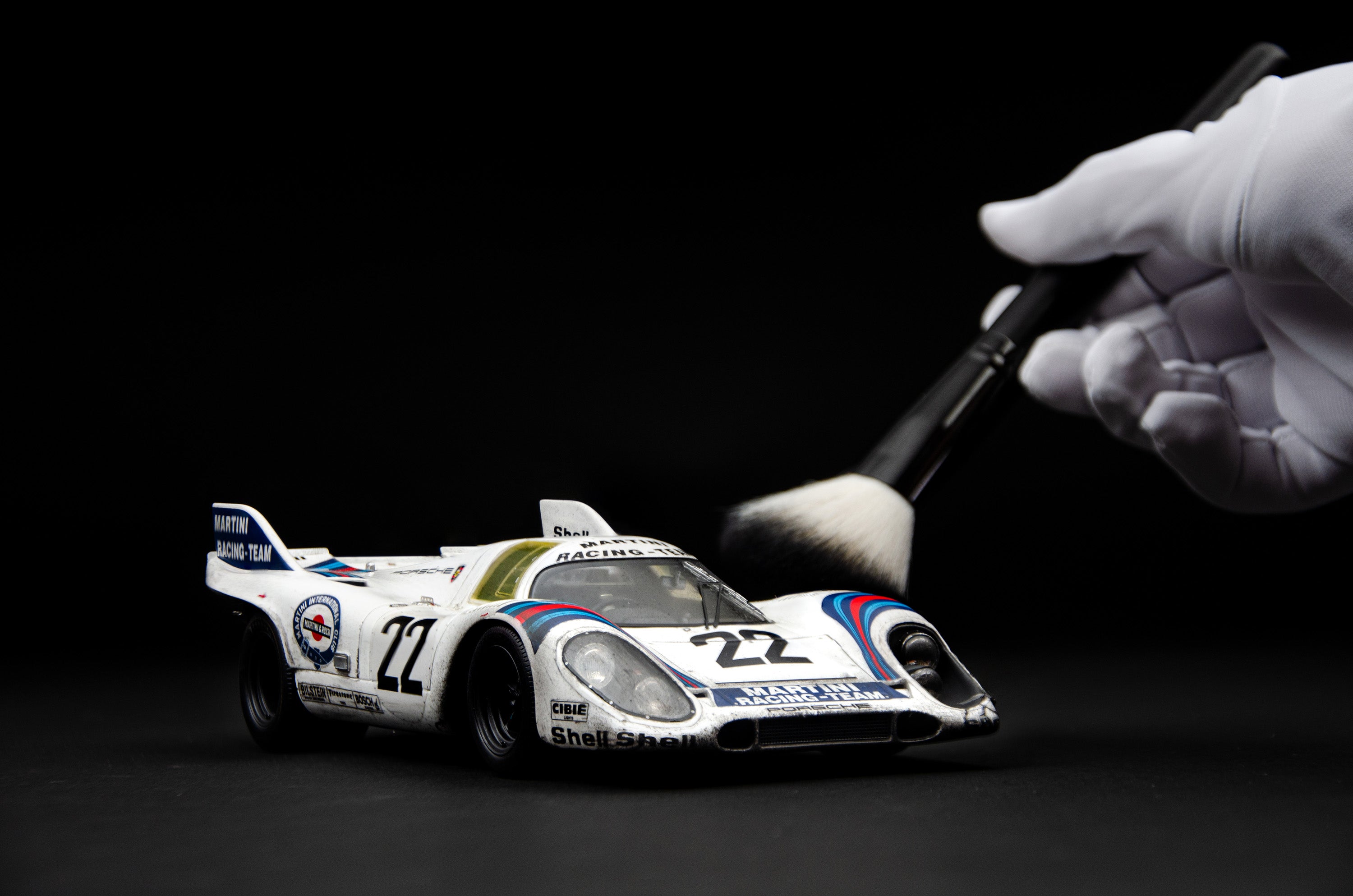 Porsche 917 KH - 1971 Le Mans Winner - Martini Livery - Race Weathered