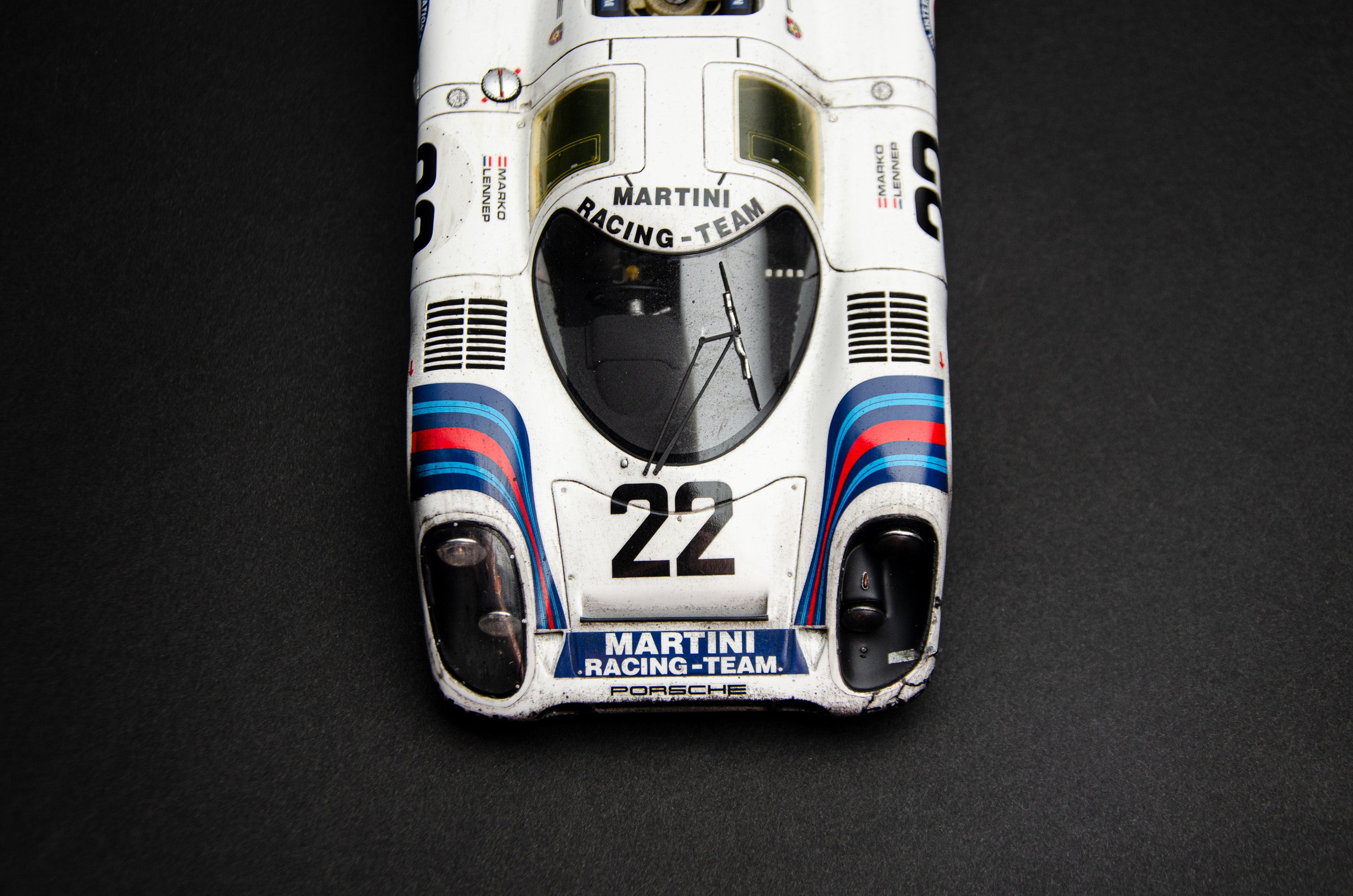 Porsche 917 KH - 1971 Le Mans Winner - Martini Livery - Race Weathered