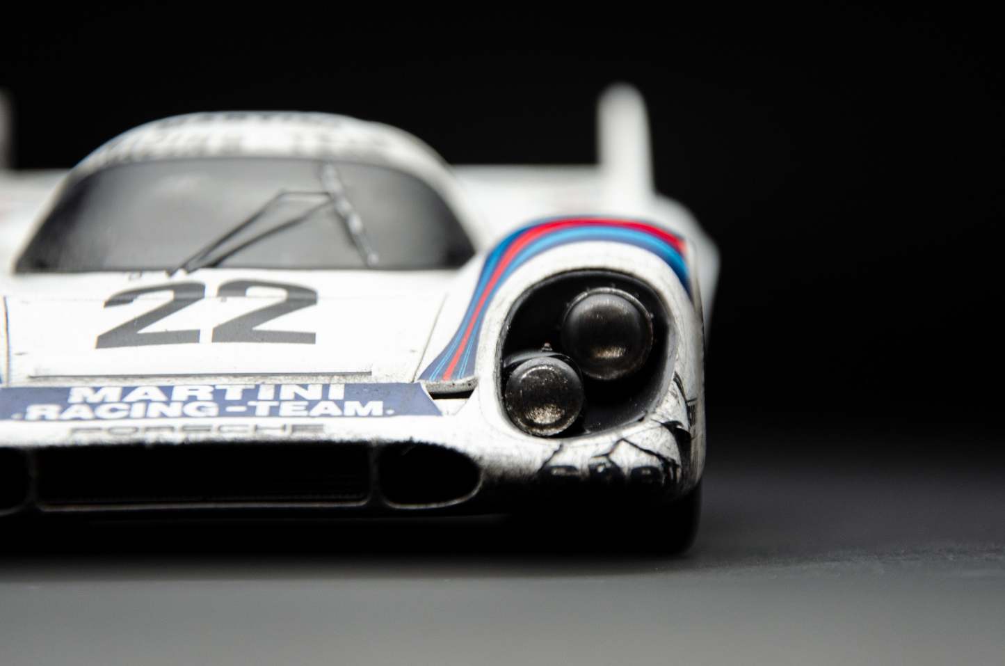 Porsche 917 KH - 1971 Le Mans Winner - Martini Livery - Race Weathered