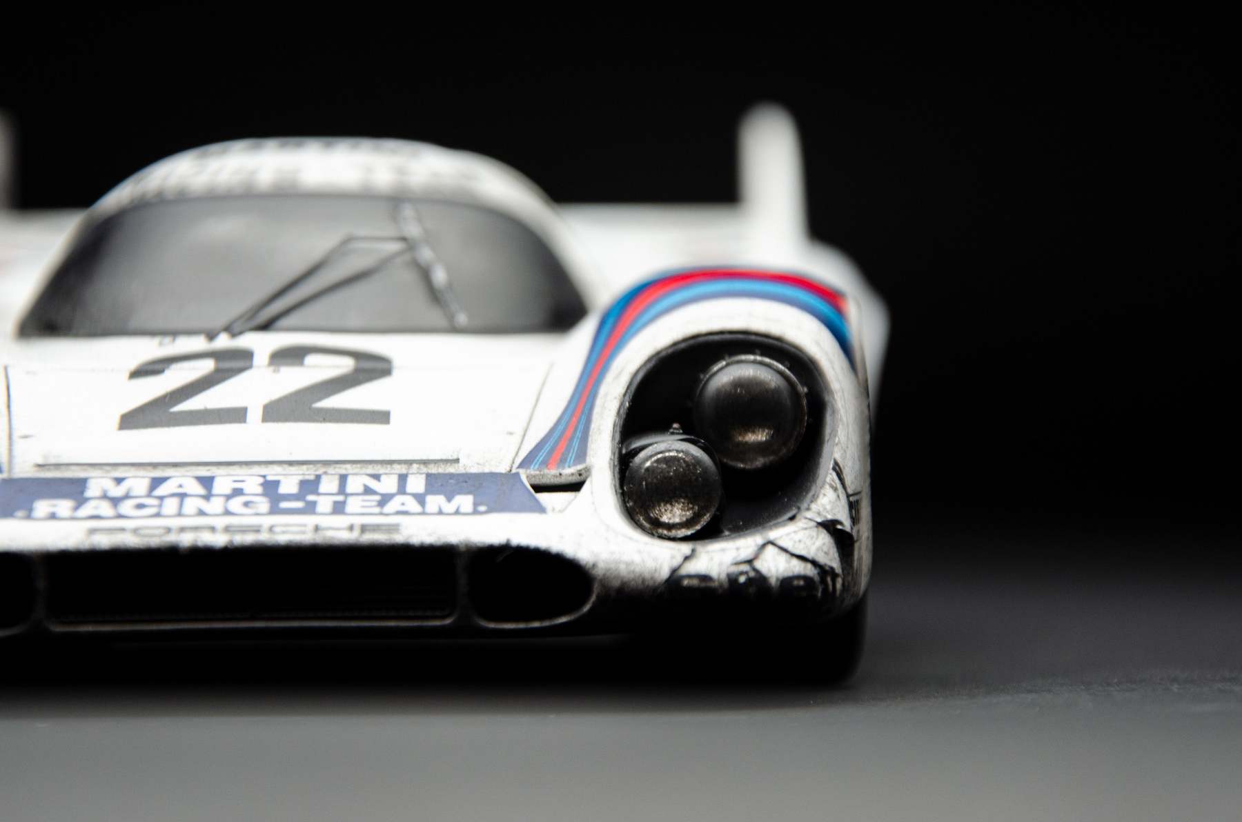Porsche 917 KH - 1971 Le Mans Winner - Martini Livery - Race Weathered