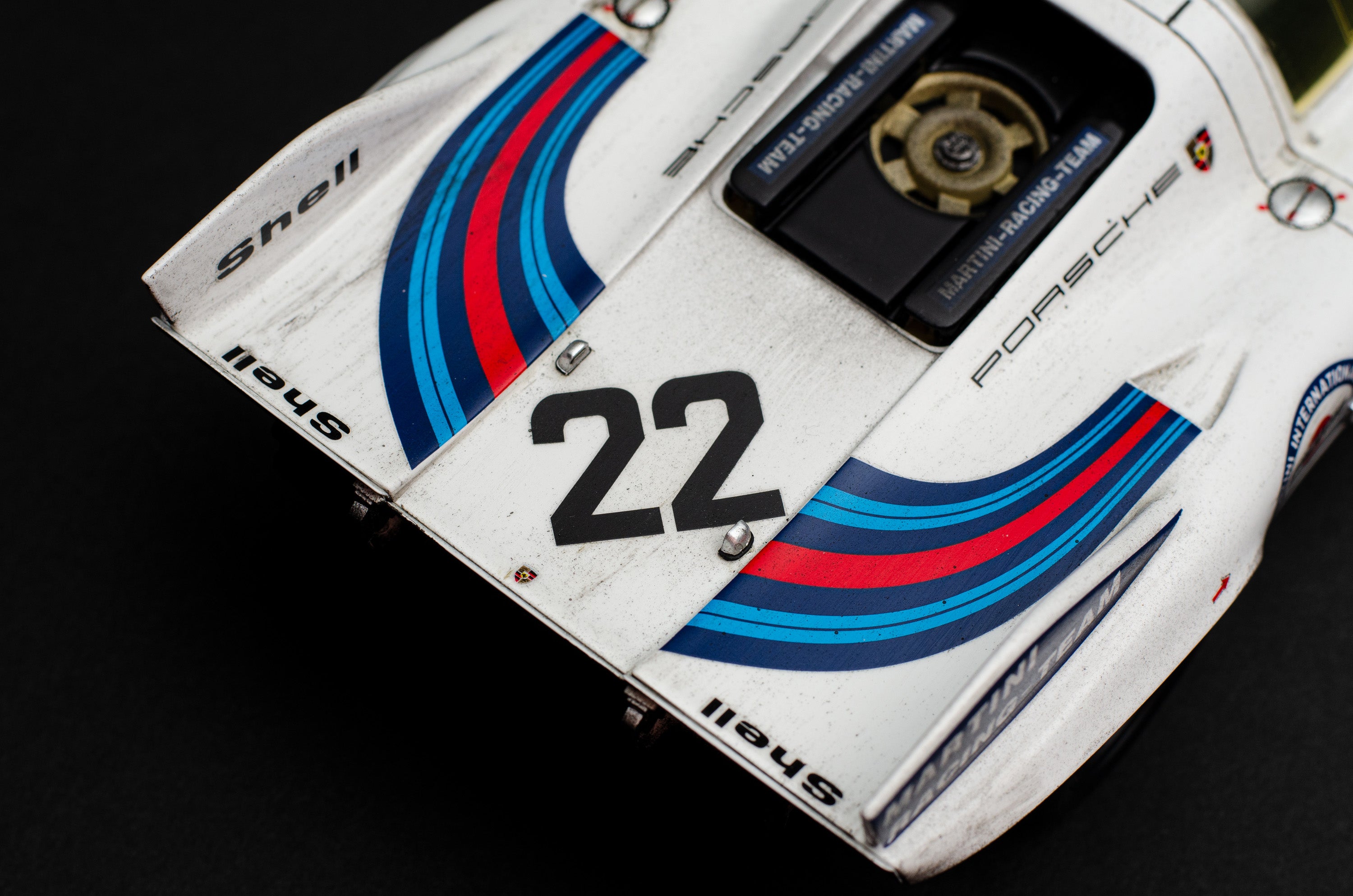 Porsche 917 KH - 1971 Le Mans Winner - Martini Livery - Race Weathered
