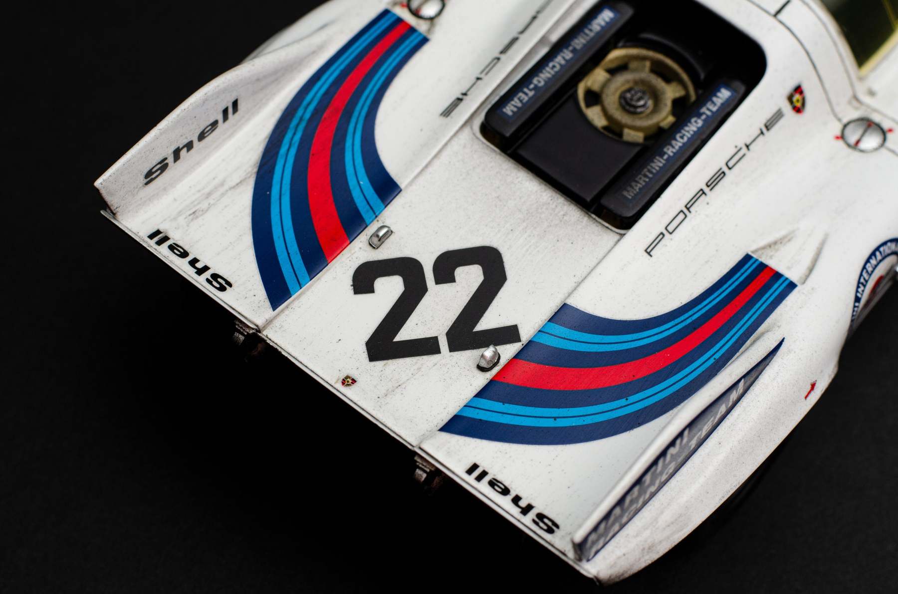 Porsche 917 KH - 1971 Le Mans Winner - Martini Livery - Race Weathered