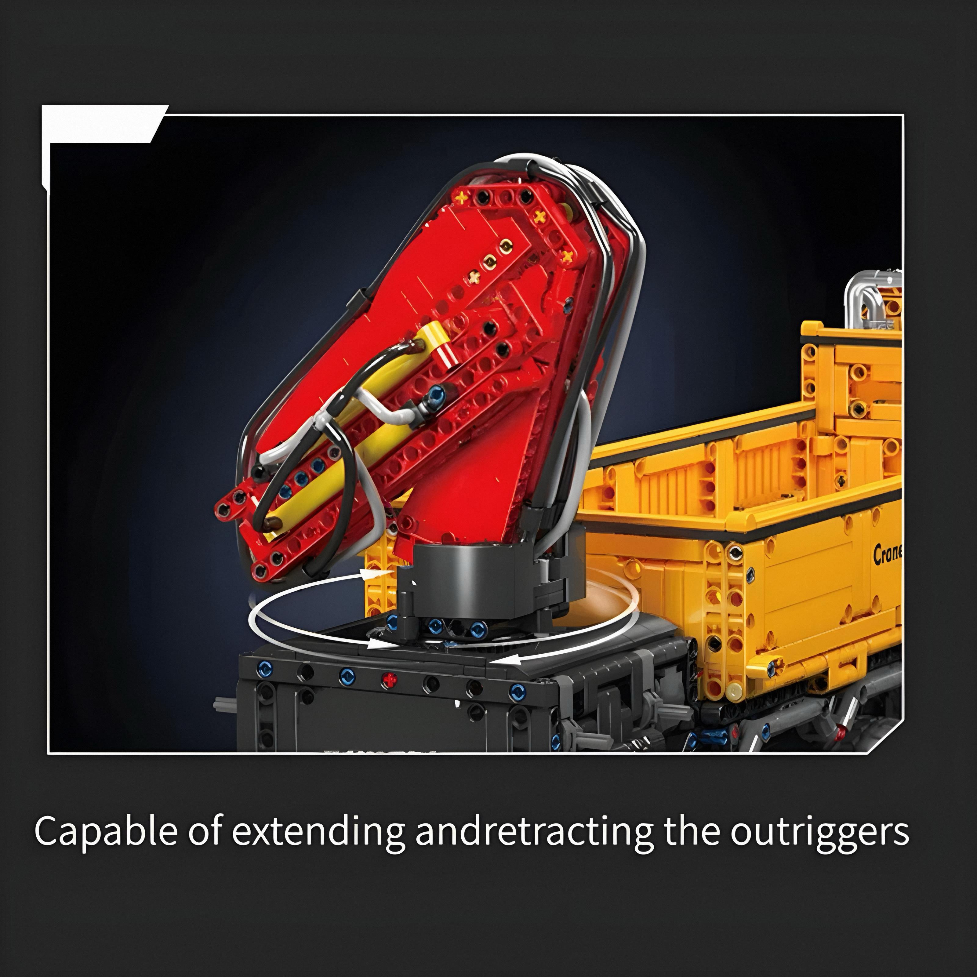 Remote Controlled Crane Truck | 4012pcs