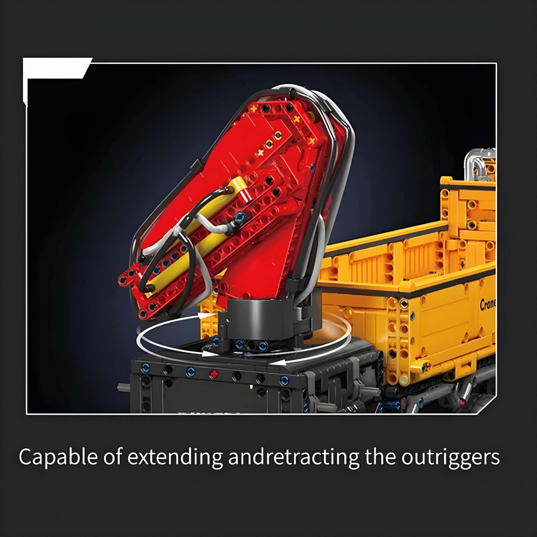 Remote Controlled Crane Truck | 4012pcs