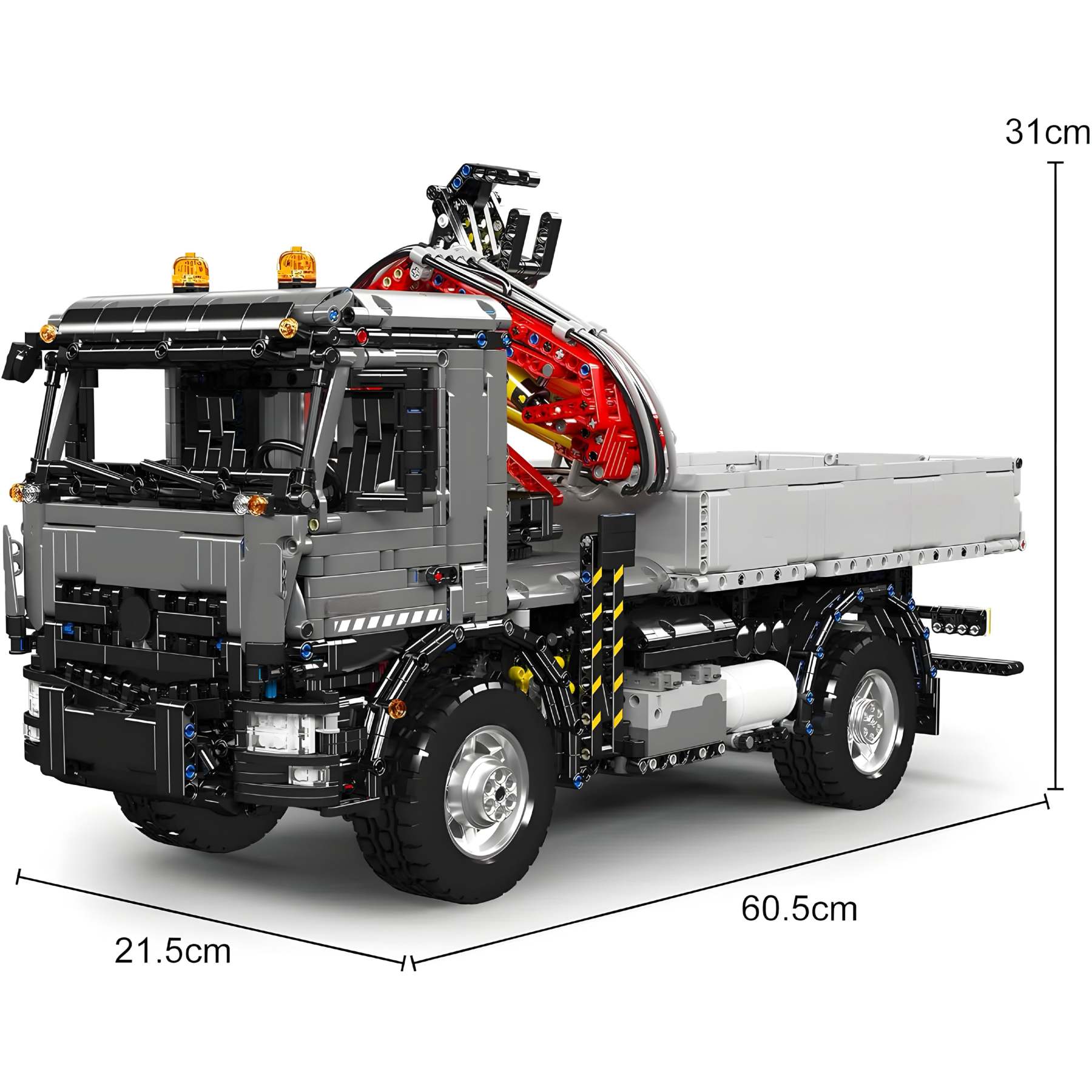 Remote Controlled Construction Crane Truck | 3766pcs