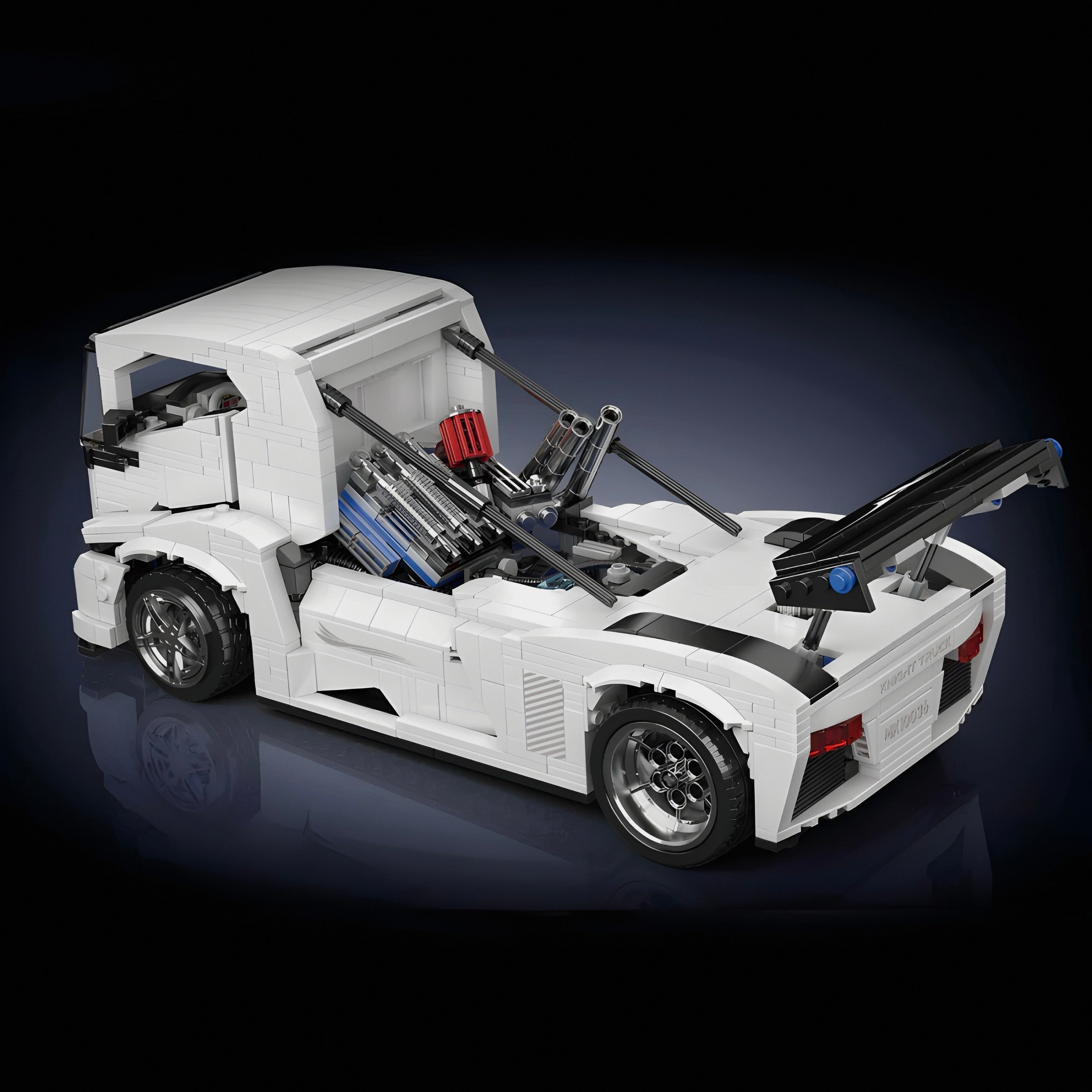 2,400HP "Iron Knight" Truck | 1606pcs