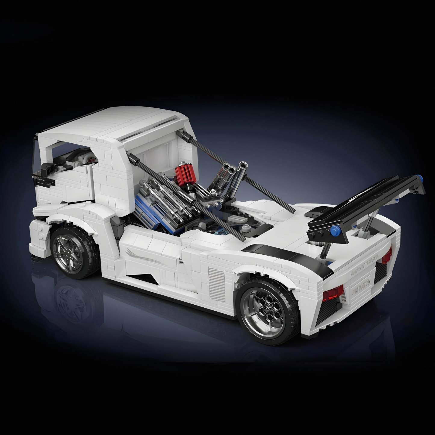 2,400HP "Iron Knight" Truck | 1606pcs