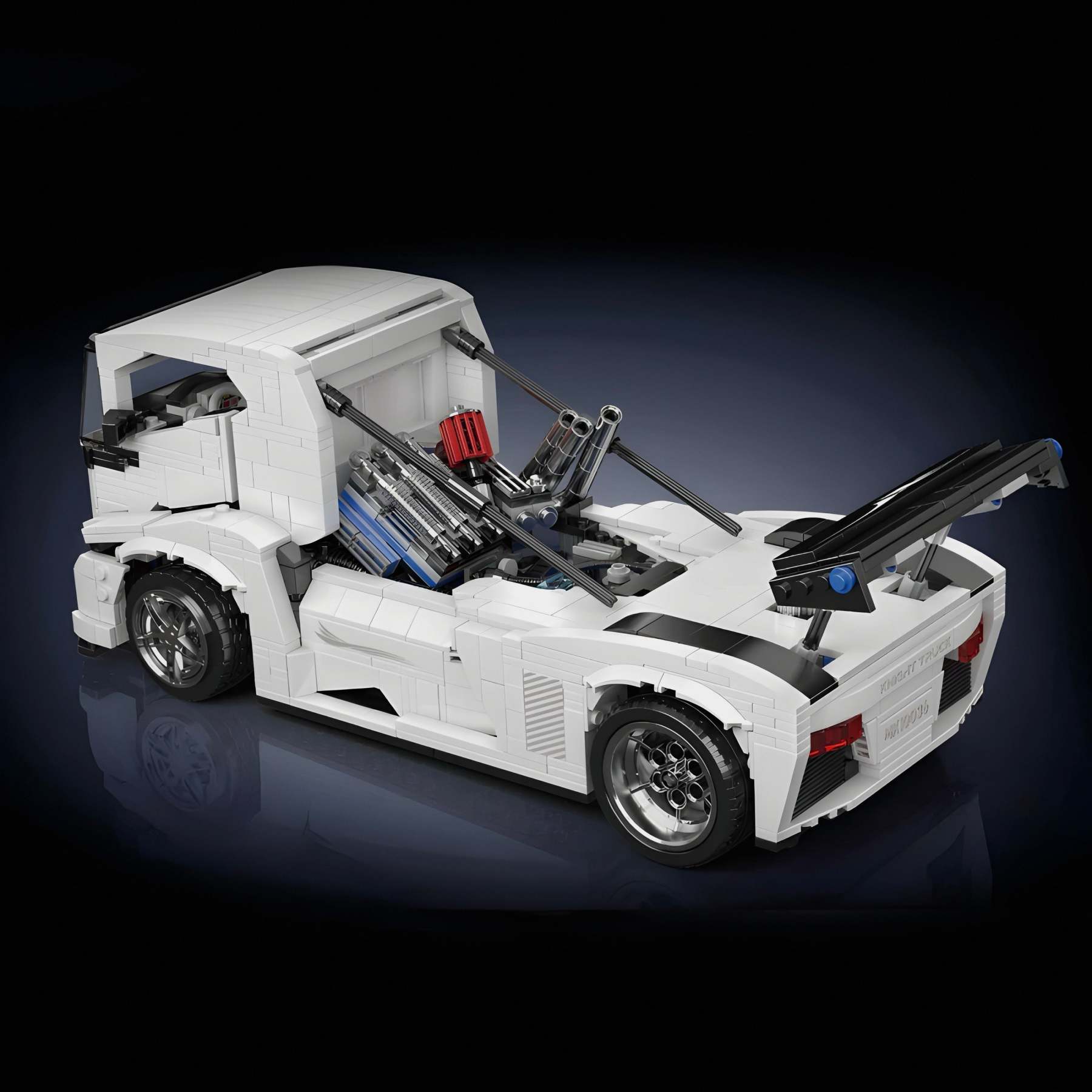 2,400HP "Iron Knight" Truck | 1606pcs