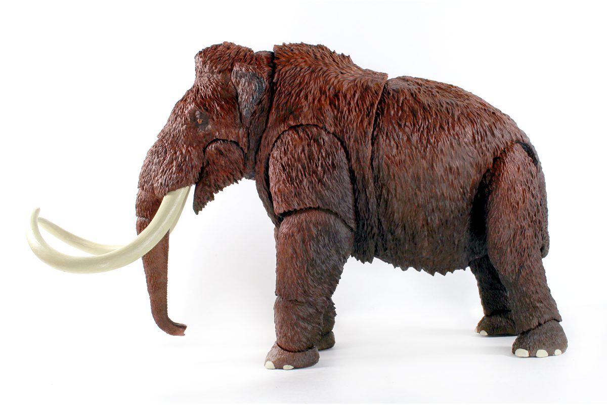Wooly Mammoth (Mammuthus primigenius) – 1/18th scale action figure