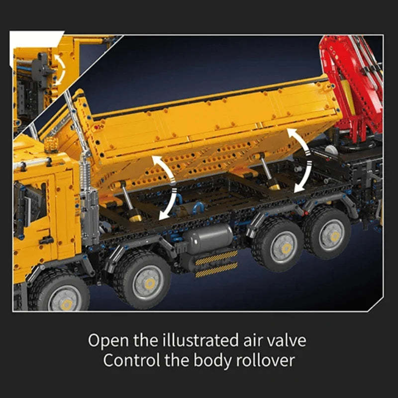 Remote Controlled Crane Truck | 4012pcs