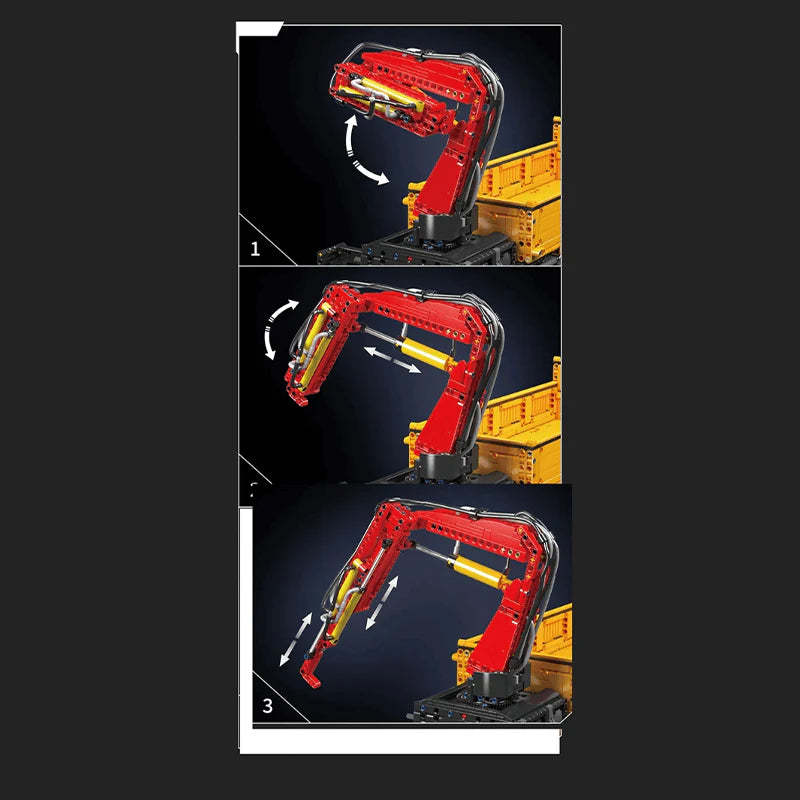 Remote Controlled Crane Truck | 4012pcs