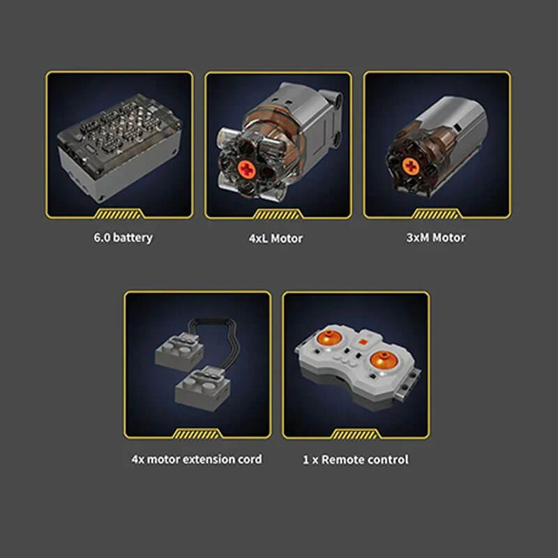 Remote Controlled Crane Truck | 4012pcs