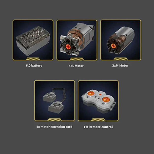 Remote Controlled Crane Truck | 4012pcs