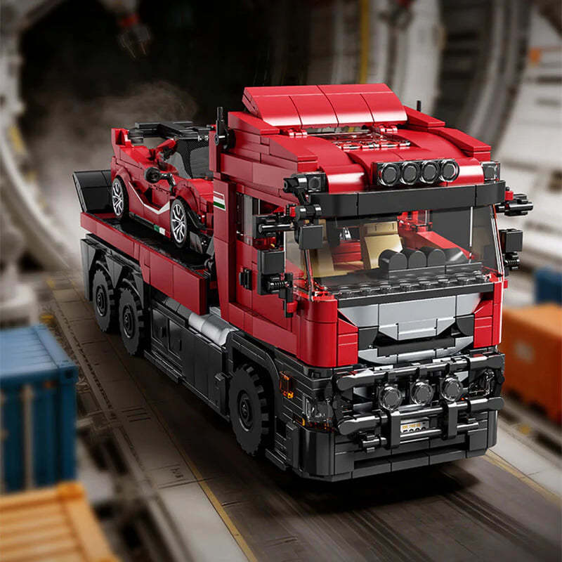 Italian Hypercar Transporter Bundle | 1728pcs