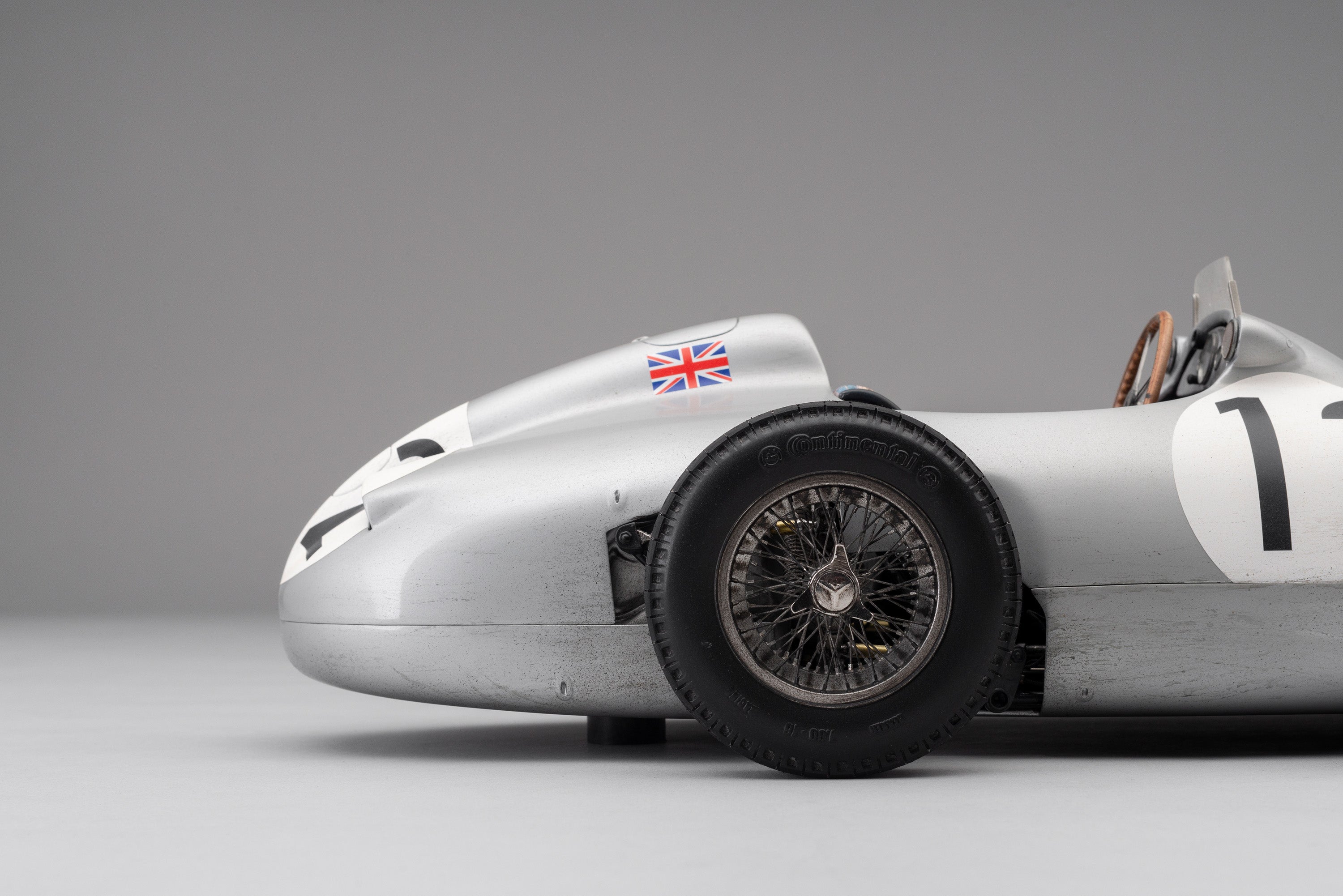 Mercedes-Benz W196 Monoposto - 1955 British Grand Prix Winner - Moss - Race Weathered