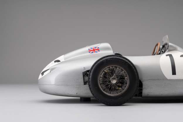 Mercedes-Benz W196 Monoposto - 1955 British Grand Prix Winner - Moss - Race Weathered