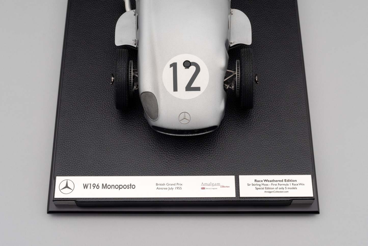 Mercedes-Benz W196 Monoposto - 1955 British Grand Prix Winner - Moss - Race Weathered