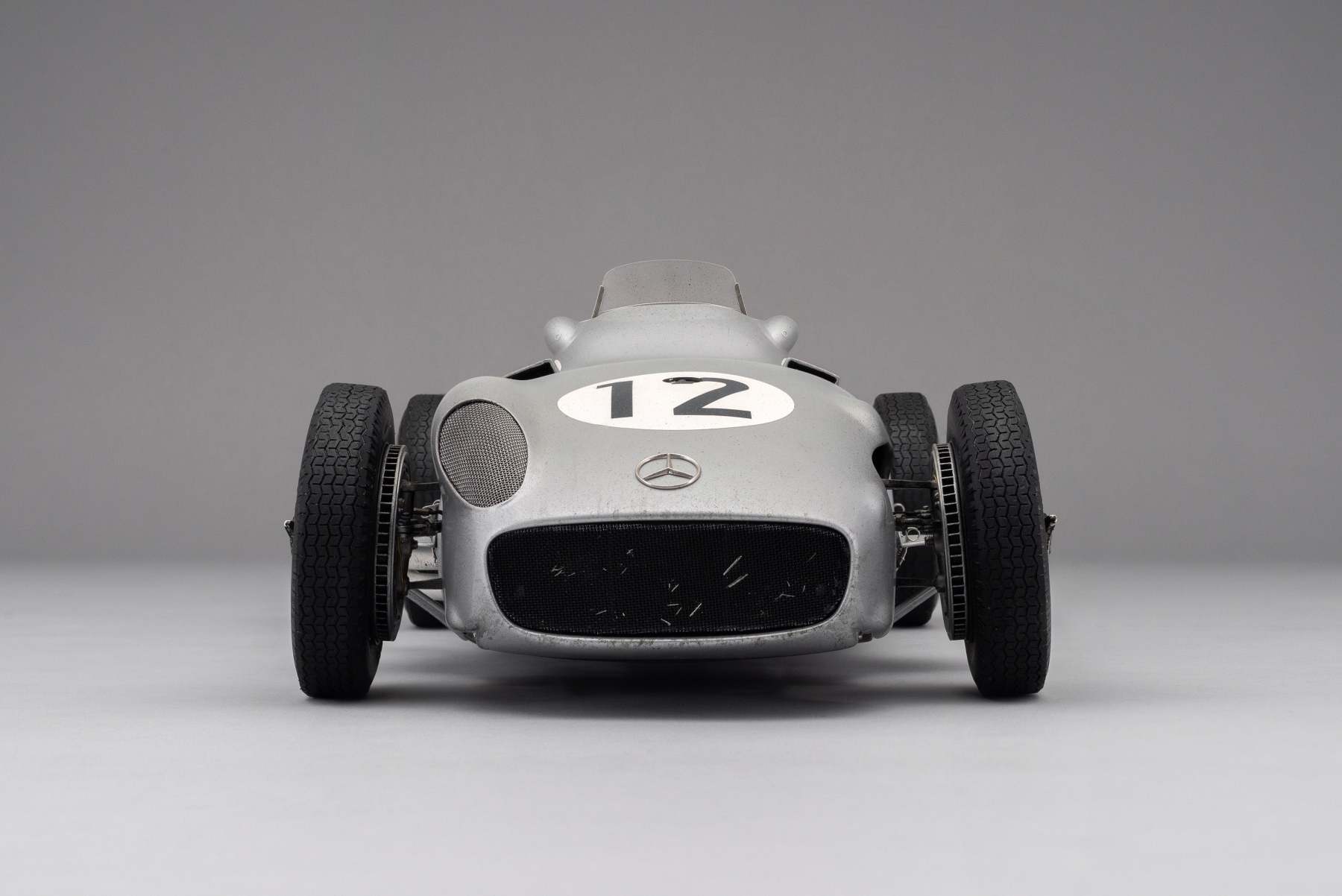 Mercedes-Benz W196 Monoposto - 1955 British Grand Prix Winner - Moss - Race Weathered