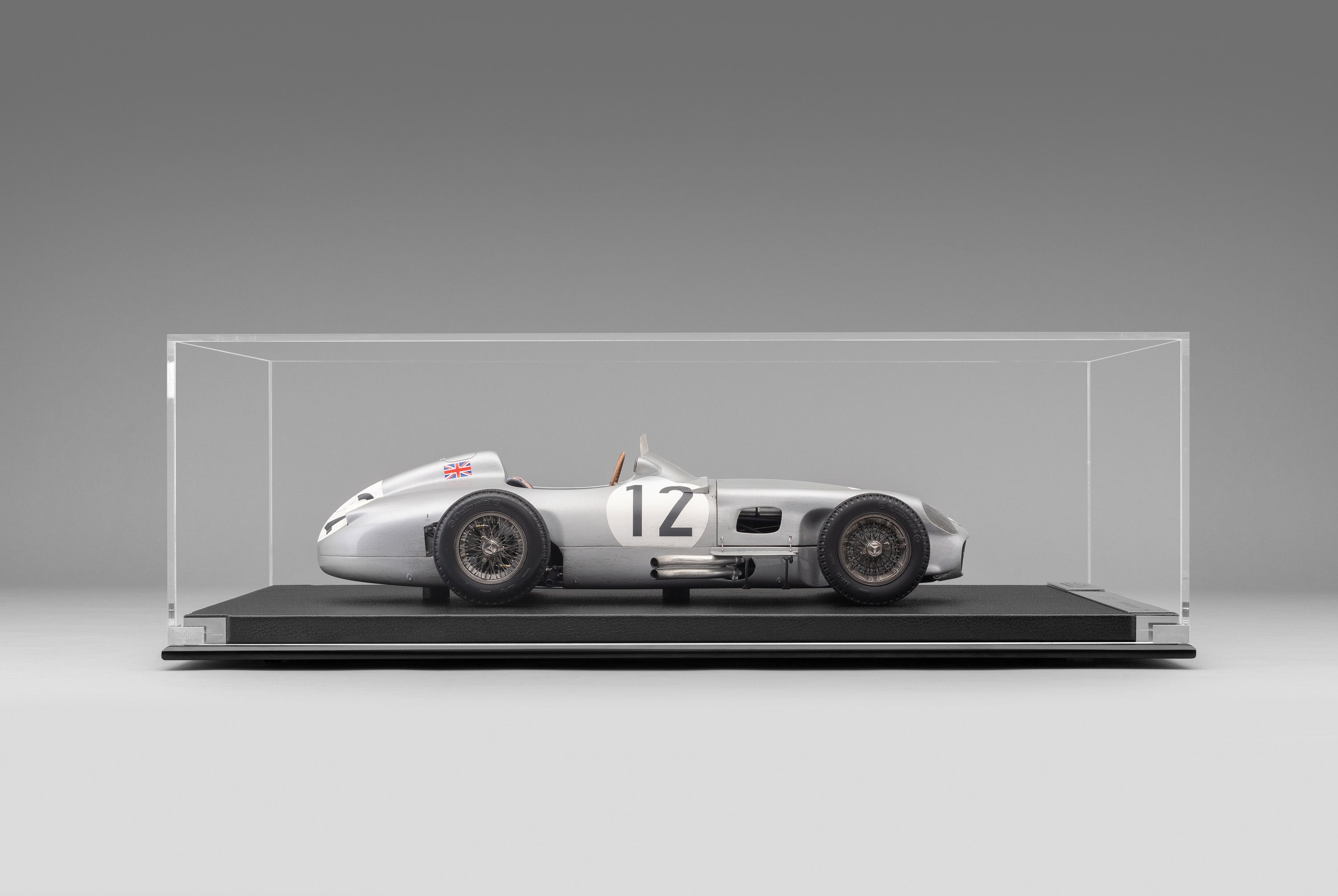 Mercedes-Benz W196 Monoposto - 1955 British Grand Prix Winner - Moss - Race Weathered
