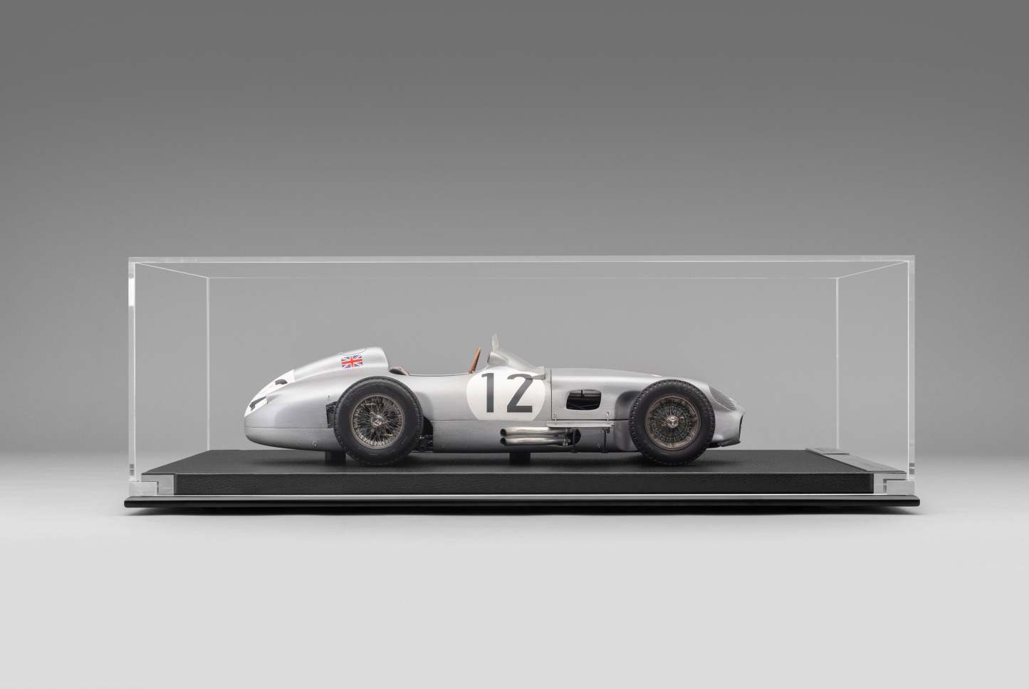 Mercedes-Benz W196 Monoposto - 1955 British Grand Prix Winner - Moss - Race Weathered