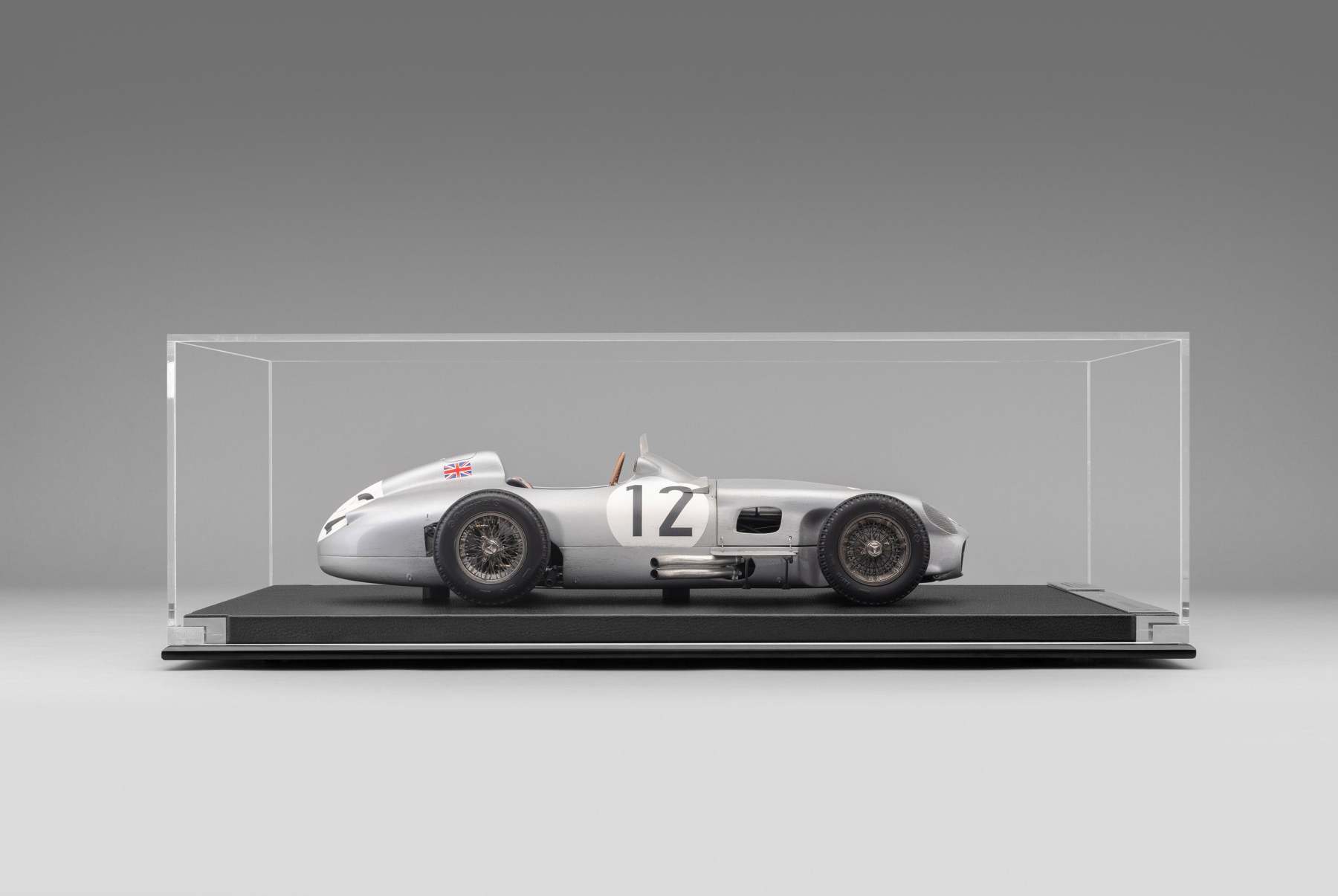 Mercedes-Benz W196 Monoposto - 1955 British Grand Prix Winner - Moss - Race Weathered