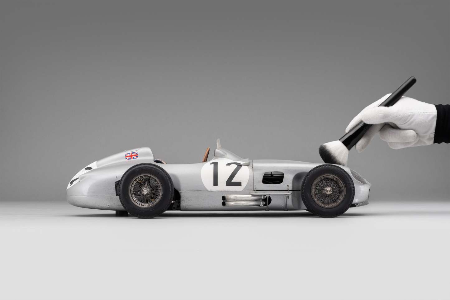 Mercedes-Benz W196 Monoposto - 1955 British Grand Prix Winner - Moss - Race Weathered