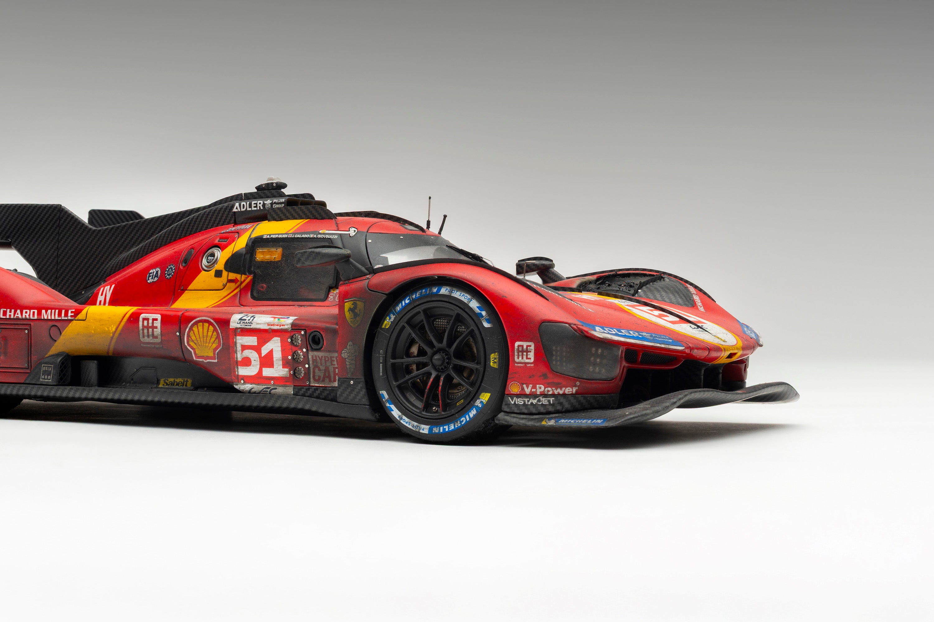 Ferrari 499P - 2023 Le Mans Winner - Race Weathered