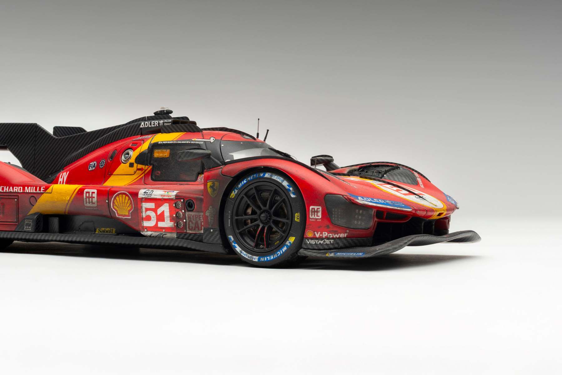 Ferrari 499P - 2023 Le Mans Winner - Race Weathered